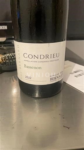 Rhônetal Condrieu Domaine Guy Bernard Bassenon 2022