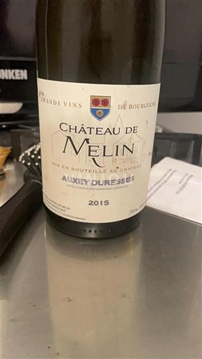 Burgund Auxey-Duresses Château Melin 2015
