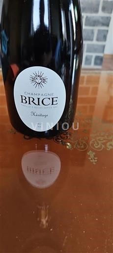Champaña Champán Brice Héritage Sin añada