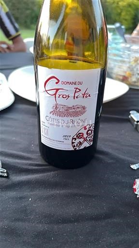 Vallée du Rhône Côtes-du-rhône Domaine Gros Pata 2019
