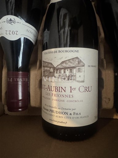 Burgundy Saint-Aubin Premier Cru Henri Prudhon & Fils Les Frionnes 2022