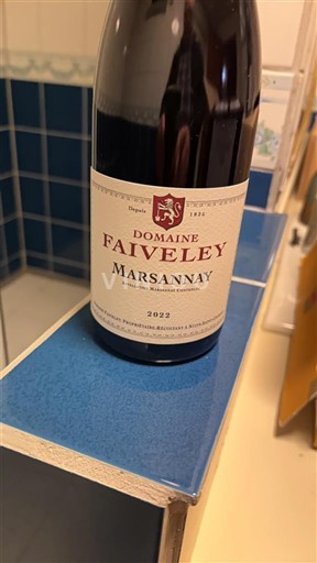 Vinhos Rouge sec Domaine Faiveley 2022 França Borgonha Marsannay AOC