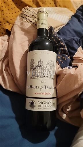 Bordéus Haut-Médoc Château Trintaudon Les Hauts de Trintaudon 2015