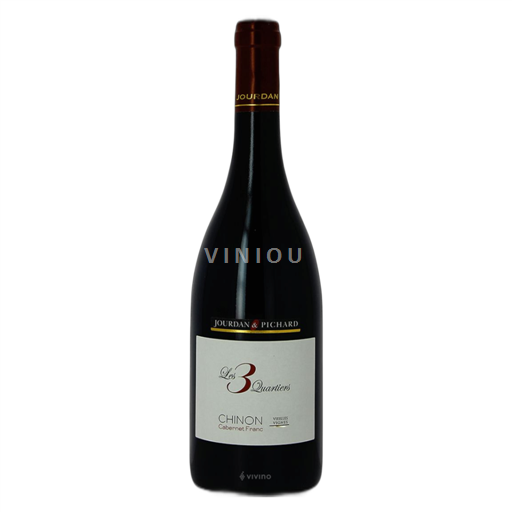 Loire Valley Chinon Jourdan et Pichard Les 3 quartiers vielles vignes 2019