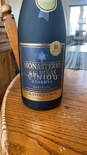 Aragonien Cariñena Monasterio de las Viñas Reserva 2020