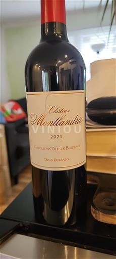Bordéus Castillon-côtes-de-bordeaux Château Montlandrie 2021