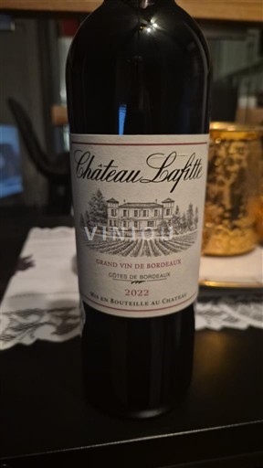 Bordeaux Côtes-de-Bordeaux Château Lafitte 2022