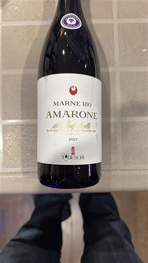 Vénétie Amarone della Valpolicella Tedeschi Marne 180 2021
