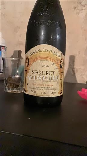 Rhône-dalen Côtes-du-Rhône-Villages Domaine Les Pialons 2008