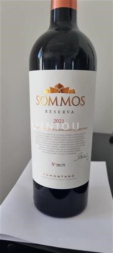 Aragonie Somontano Sommos Reserva 2021