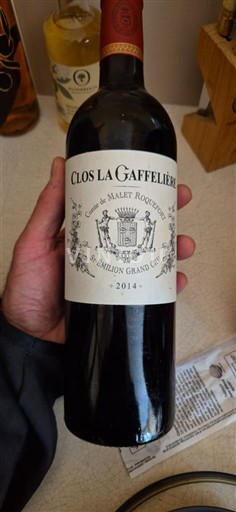 Bordeaux Saint-Émilion Grand Cru Grand Cru Clos La Gaffelière 2014