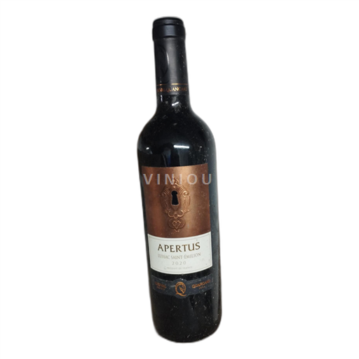 Bordeaux Lussac-Saint-Émilion Cheval Quancard Apertus 2020