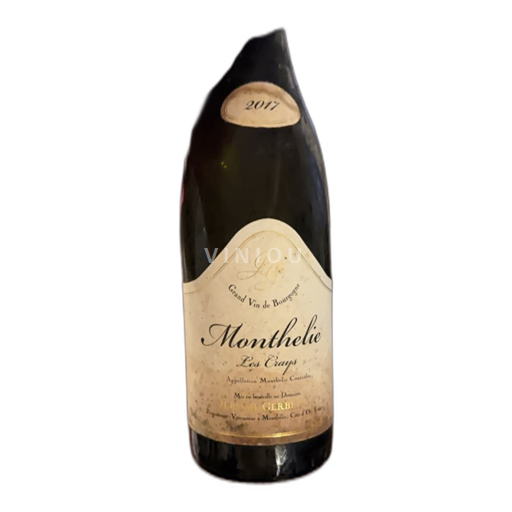 Burgundi Monthélie Domaine Monthelie Les Crays 2017