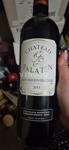Burdeos Saint-Émilion Grand Cru Château Palatin 2011
