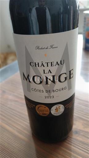 Bordeaux Côtes-de-bourg Château La Monge 2023