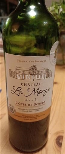 Bordeaux Côtes-de-bourg Château La Monge 2023