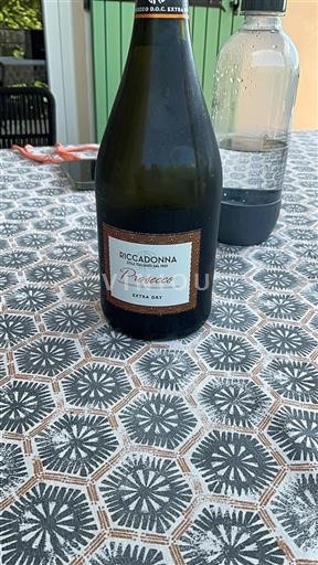 Vin Effervescent Blanc extra-sec Prosecco Extra Dry Riccadonna Non millésimé Italie Vénétie Prosecco DOC