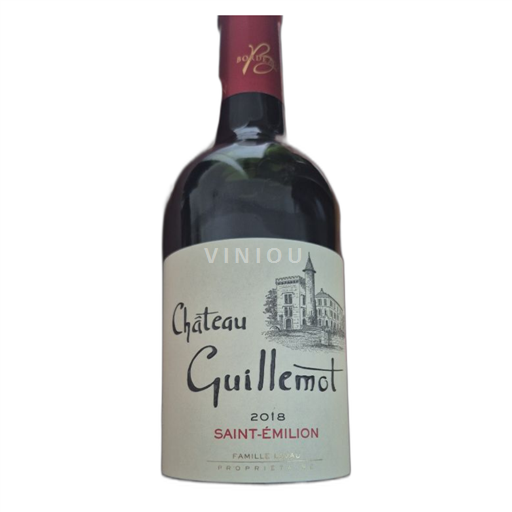 Bordeaux Saint-Émilion Château Guillemot 2018
