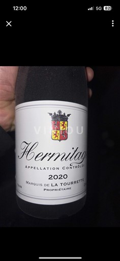 Valle del Rodano Hermitage Marquis de la Tourette 2020
