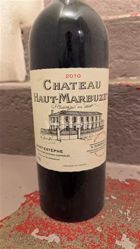 Bordeaux Saint-Estèphe Chateau Haut Marbuzet 2010
