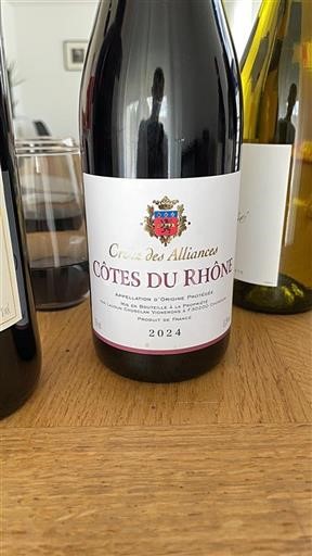 Rhône-dalen Côtes-du-Rhône Laduni Chusclan Vignerons Croix des Alliances 2024