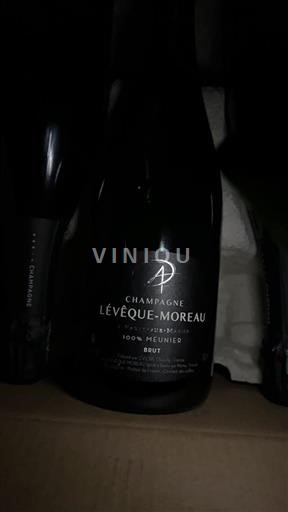 Champaña Champán Léveque-Moreau 100% Meunier Brut Sin añada