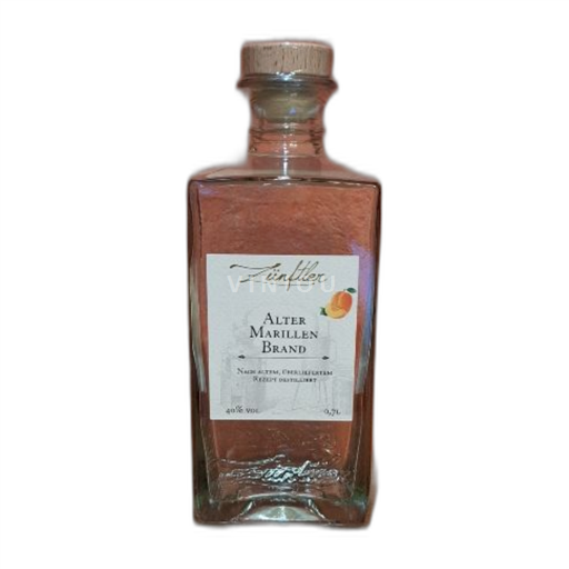 Brændevin Frugtbrændevin Alter Marillen Brand  Zunftler 1a - 2024 Tyskland Bayern