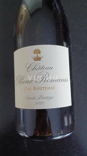 Languedoc Corbières-Boutenac Château Ollieux Romanis Prestige 2022