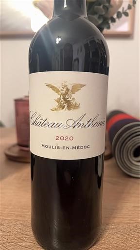 Bordeaux Moulis-en-Médoc Château Anthonic 2020