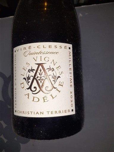 Borgoña Viré-clessé Les Vignes Adélie Quintessence 2020