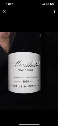 Borgogna Monthélie Domaine Montille 2020