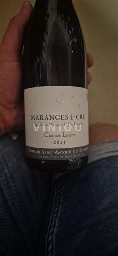Borgonha Maranges Premier Cru Domaine Saint-Antoine des Echards Clos des Loyères 2021