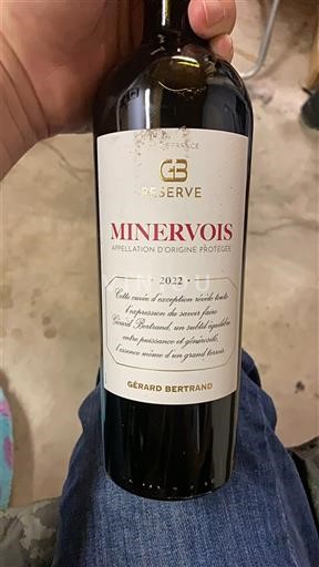 Лангедок Мінервуа Gérard Bertrand Réserve 2022