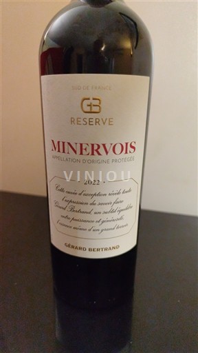 Langvedok Minervois Gérard Bertrand Réserve 2022