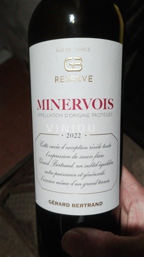 Linguadoca Minervois Gérard Bertrand Réserve 2022