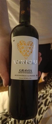 Bordeaux Graves Charles Yung et Fils Carré d'As Neleten.