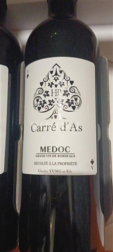 Bordeaux Médoc Charles Yung et Fils Carré d'As Ikke årgangsbestemt