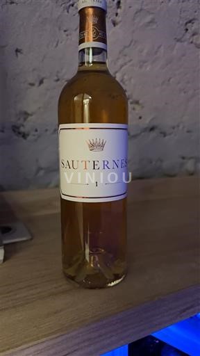 Bordeaux Sauternes Château Yquem Ei vuosikertaa