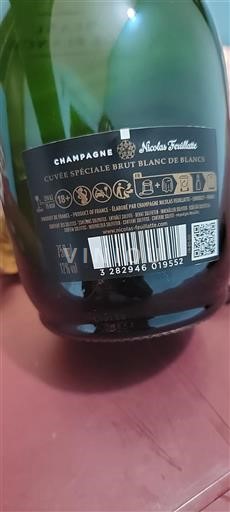 Champagne Nicolas Feuillatte Spéciale Brut Blanc de Blancs Non-Vintage