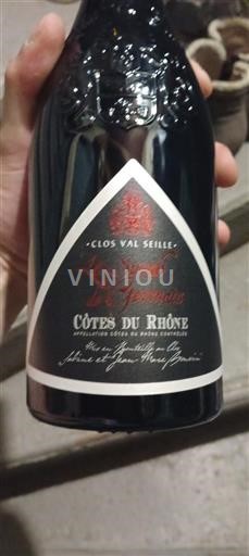 Thung lũng Rhône Côtes-du-rhône Clos Val Seille Le Secret de Jeanne Không niên vụ