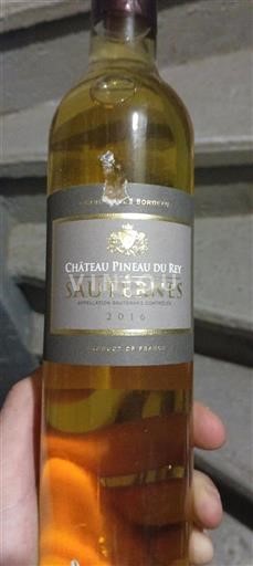 Bordeaux Sauternes Château Pineau du Rey 2016