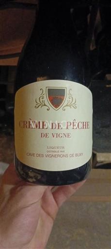 Burgundi Määrittelemätön Cave des Vignerons de Buxy Crème de Pêche de Vigne Ei vuosikertaa