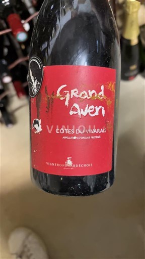 Rhône Valley Côtes-du-Vivarais Vignerons Ardéchois Grand Aven 2019