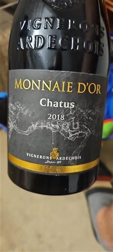 Southwest Not Specified Vignerons Ardéchois Monnale d'Or 2018