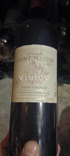 Languedoc Saint-Chinian Domaine Saint-Martin 2007