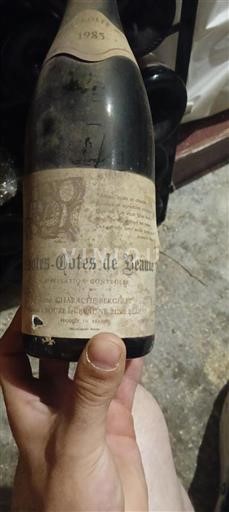 Bourgogne Hautes Côtes de Beaune René Charache-Bergeret 1985