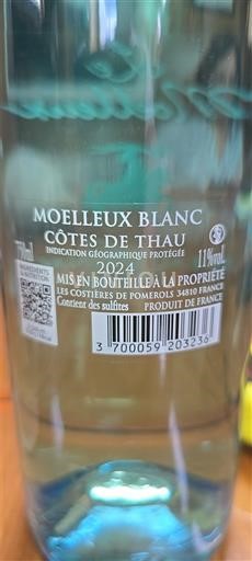 Languedoc și Roussillon Côtes de Thau Les Costières de Pomérols 2024