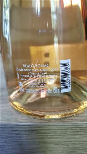 Languedoc-Roussillon Côtes de Thau Beauvignac Rosé Chevalier 2023