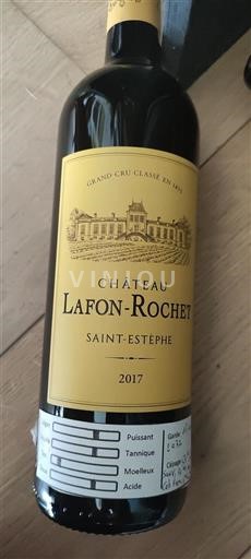 Bordeaux Saint-Estèphe Grand Cru Château Lafon-Rochet 2017