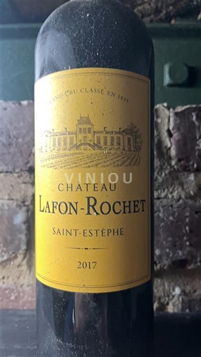 Bordeaux Saint-Estèphe Grand Cru Château Lafon-Rochet 2017